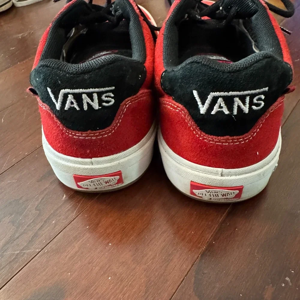 VANS Skate Old Skool Red/Black Men's 7.5 Women's 9